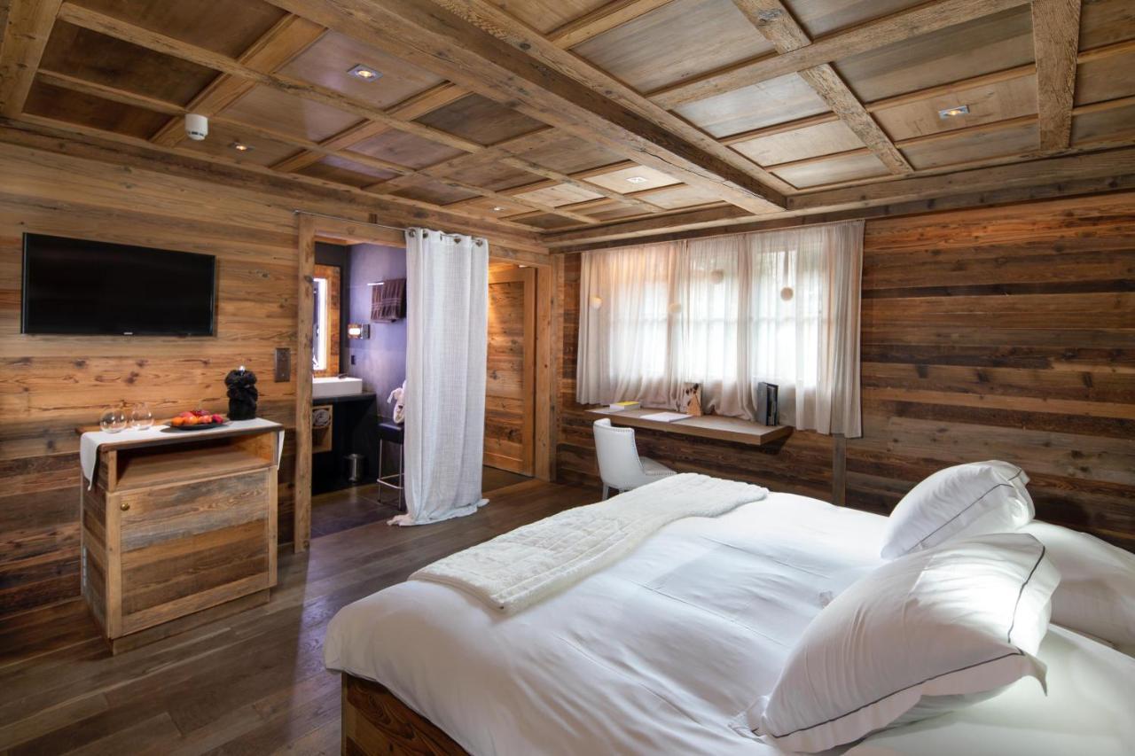 Hostellerie Du Pas De L'Ours "Relais Et Chateaux" Crans-Montana Exterior photo