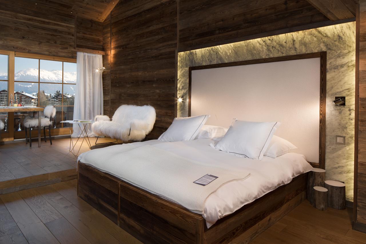 Hostellerie Du Pas De L'Ours "Relais Et Chateaux" Crans-Montana Exterior photo